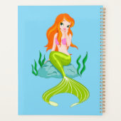 Niedlicher RedkopfMermaid Thunder_Cove Planer (Rückseite)