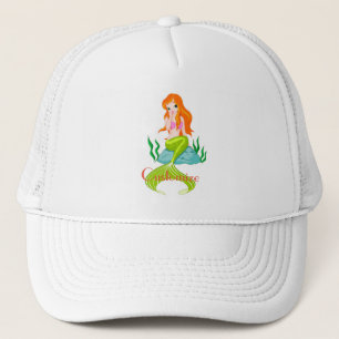 Niedlicher RedkopfMermaid Thunder_Cove  Truckerkappe