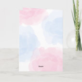 Niedlicher Regenbogen Dinosaur Happy Birthday Part Einladung (Rückseite)