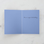 Niedlicher Regenbogen-Einhorn in Wasserfarbe Karte (Innenseite)