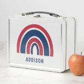 Niedlicher Regenbogen Einzigartiger Junge Personal Metall Brotdose (Beispiel)