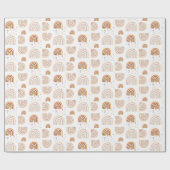 Niedlicher Regenbogen Fall Pastellfarben Wasserfar Geschenkpapier (Flach)