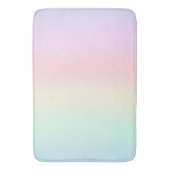 Niedlicher Regenbogen farbiger Farbverlauf Wasserf Badematte (Vorderseite Vertikal)