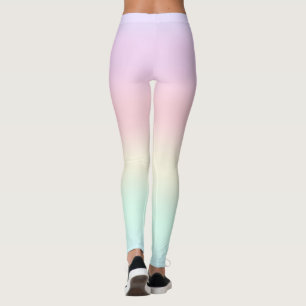 Niedlicher Regenbogen farbiger Farbverlauf Wasserf Leggings