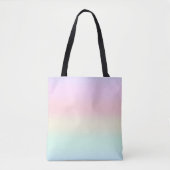 Niedlicher Regenbogen farbiger Farbverlauf Wasserf Tasche (Vorderseite)