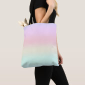 Niedlicher Regenbogen farbiger Farbverlauf Wasserf Tasche (Von Nahem)