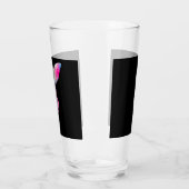 Niedlicher Regenbogen Gaussian Blur Rabbit Galacti Glas (Links)