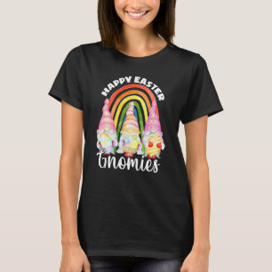 Niedlicher Regenbogen Gnome Oster Bunny Gnomes Eie T-Shirt