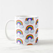 Niedlicher Regenbogen Kaffeetasse (Links)