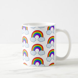 Niedlicher Regenbogen Kaffeetasse