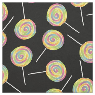 Niedlicher Regenbogen Lollipops Kinder Candy Stoff