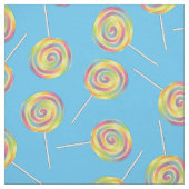 Niedlicher Regenbogen Lollipops Kinder Candy Stoff (Muster)