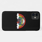 Niedlicher Regenbogen-Mops Case-Mate iPhone Hülle (Rückseite (Horizontal))