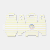 Niedlicher Regenbogen - Pastellgelber Streifen Kin Geschenkschachtel (Ungefaltet)