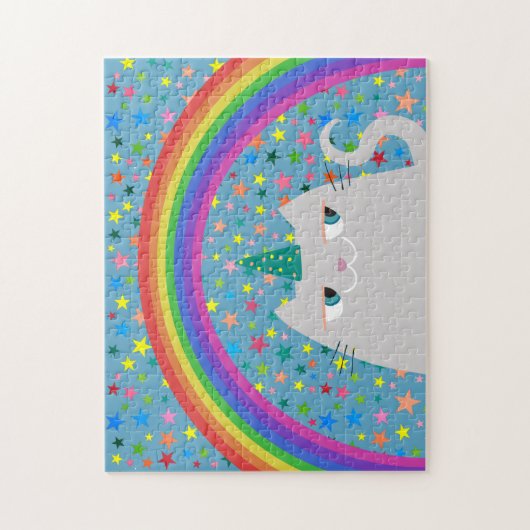 Niedlicher Regenbogen Puzzle (Vertikal)