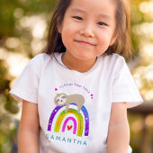 Niedlicher Regenbogen-Rainbow-Maßstab T-Shirt