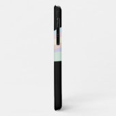 Niedlicher Regenbogen Shooting Star Black Case-Mate iPhone Hülle (Hinten/Links)