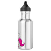 Niedlicher Regenbogen Unicorn Edelstahlflasche (Rechts)