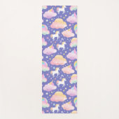 Niedlicher Regenbogen verleiht magische Geburtstag Yogamatte (Vorderseite)