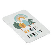 Niedlicher Regenbogen-Zauberwald Magnet (Rechte Seite)