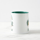Niedlicher Regenbogen-Zauberwald Tasse (Zentrum)