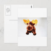 NIEDLICHER REINDEER POSTKARTE (Vorne/Hinten)
