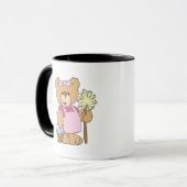 Niedlicher Reinigungsbär Tasse (Vorderseite Links)