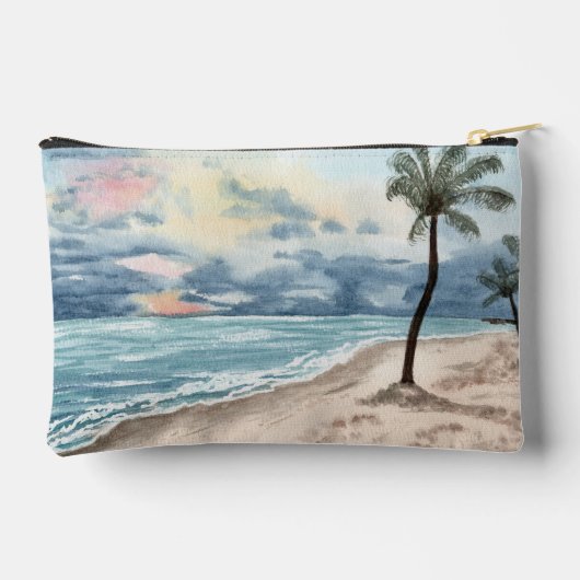 niedlicher Reißverschluss-Tasche Zubehörtasche (Rückseite)