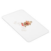 Niedlicher Rentier-Cartoon Magnet (Rechte Seite)