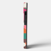 Niedlicher Retro Florals Individuelle Name Case-Mate iPhone Hülle (Rückseite / Links)