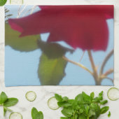 Niedlicher Retro Hakuna Matata Geschenk Blaues Grü Handtuch (Gefaltet)