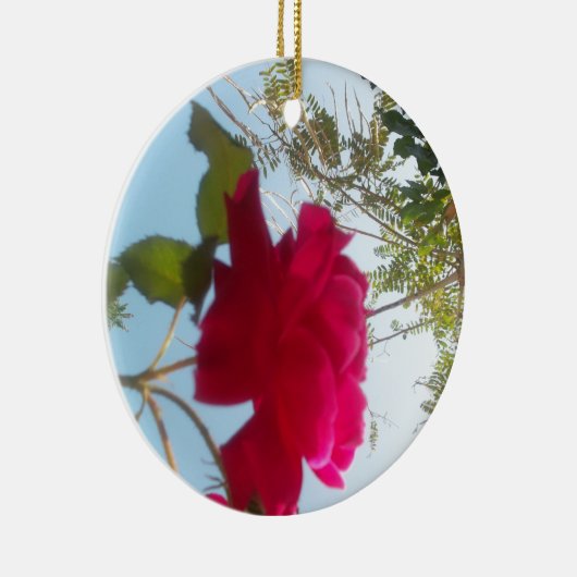 Niedlicher Retro Hakuna Matata Geschenk Blaues Grü Keramik Ornament (Rechts)