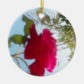 Niedlicher Retro Hakuna Matata Geschenk Blaues Grü Keramik Ornament (Vorne)