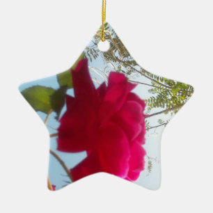 Niedlicher Retro Hakuna Matata Geschenk Blaues Grü Keramikornament