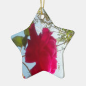 Niedlicher Retro Hakuna Matata Geschenk Blaues Grü Keramikornament (Links)