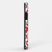 niedlicher retro Löwe scherzt Illustration Case-Mate iPhone Hülle (Hinten/Rechts)