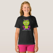 Niedlicher Retro-Roboter - Ghoul Green - Evil Twin T-Shirt (Vorne ganz)
