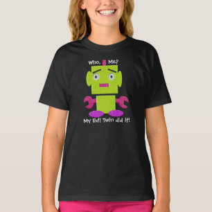Niedlicher Retro-Roboter - Ghoul Green - Evil Twin T-Shirt