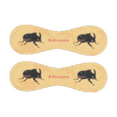 Niedlicher Rhinozerokerkäfer Cartoon Baseball (Paneele)