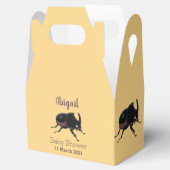 Niedlicher Rhinozerokerkäfer Cartoon Geschenkschachtel (Geöffnet)