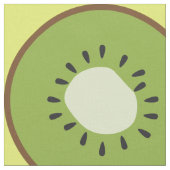 Niedlicher Riese Kiwi Frucht Gelb grün Stoff (Nahaufnahme)