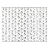 Niedlicher Ring Schwanz lemur Tanz Cartoon Abbildu Tischdecke (Vorderseite (Horizontal))