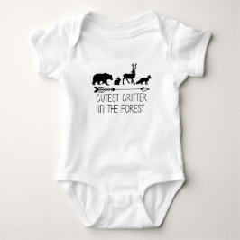 Niedlicher Ritter im Wald Baby Strampler