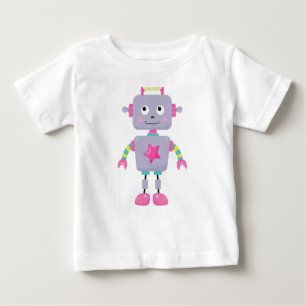 Niedlicher Roboter, Funny Robot, Alberner Roboter, Baby T-shirt