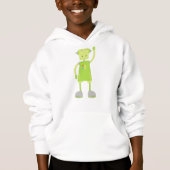 Niedlicher Roboter, Funny Robot, Alberner Roboter, Hoodie (Vorderseite)