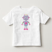 Niedlicher Roboter, Funny Robot, Alberner Roboter, Kleinkind T-shirt (Vorderseite)