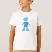 Niedlicher Roboter, Funny Robot, Alberner Roboter, T-Shirt (Vorderseite)