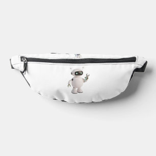 Niedlicher Roboter Mechanic Fanny Pack - Funny Sci Bauchtasche
