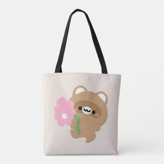 Niedlicher romantischer Biber Tasche (Rückseite)