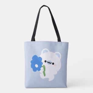 Niedlicher romantischer Polarbär Tasche